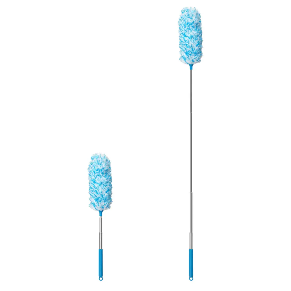 Chổi Phủi Bụi Cán Tay Cầm Kéo Dài (Nhiều Màu), Mini Microfibre Duster Extendable (33 - 80cm) - UNCLE BILLS