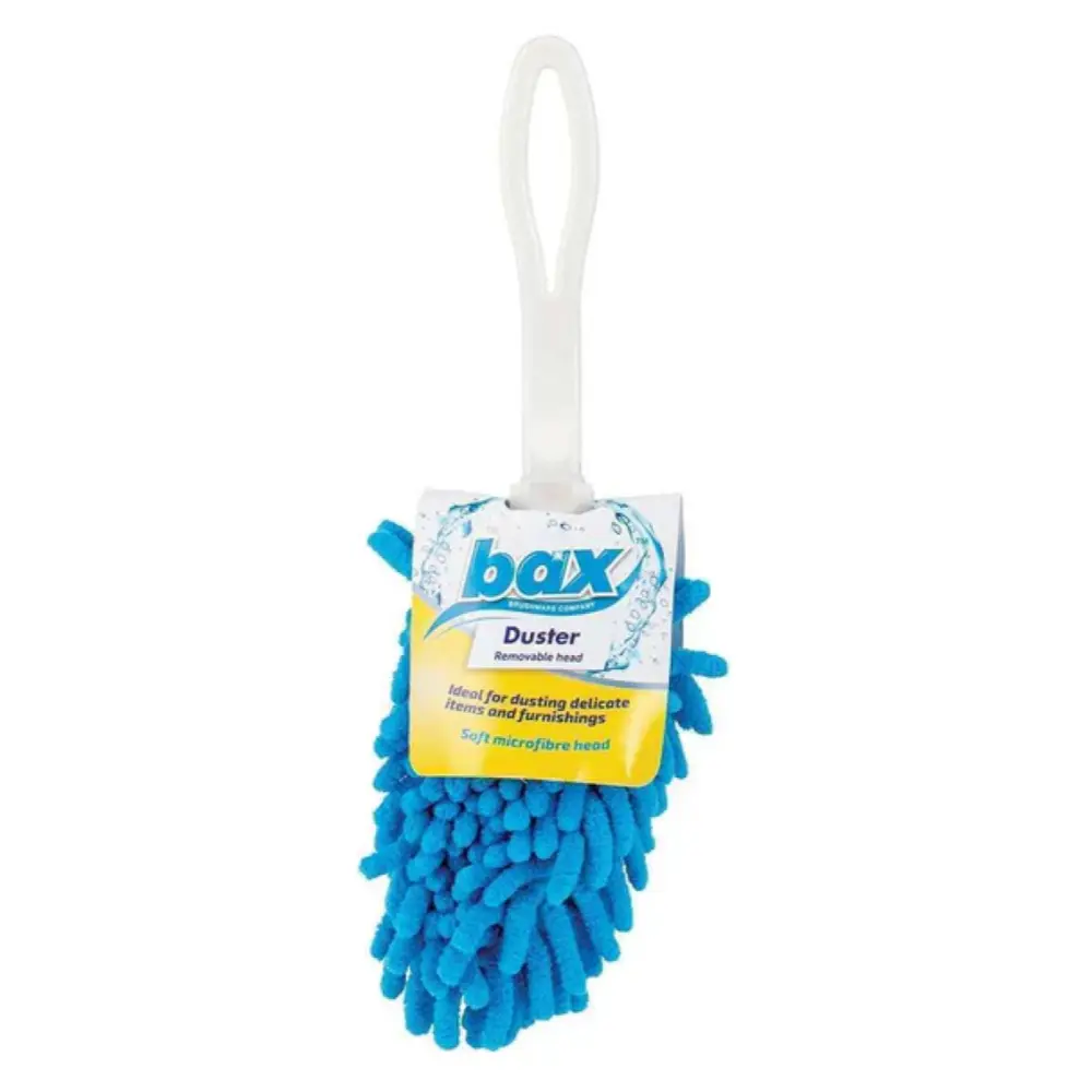 Chổi Quét Bụi Đầu Dẹp Bằng Vải, Bax, Duster with Removable Soft Microfibre Head - UNCLE BILLS