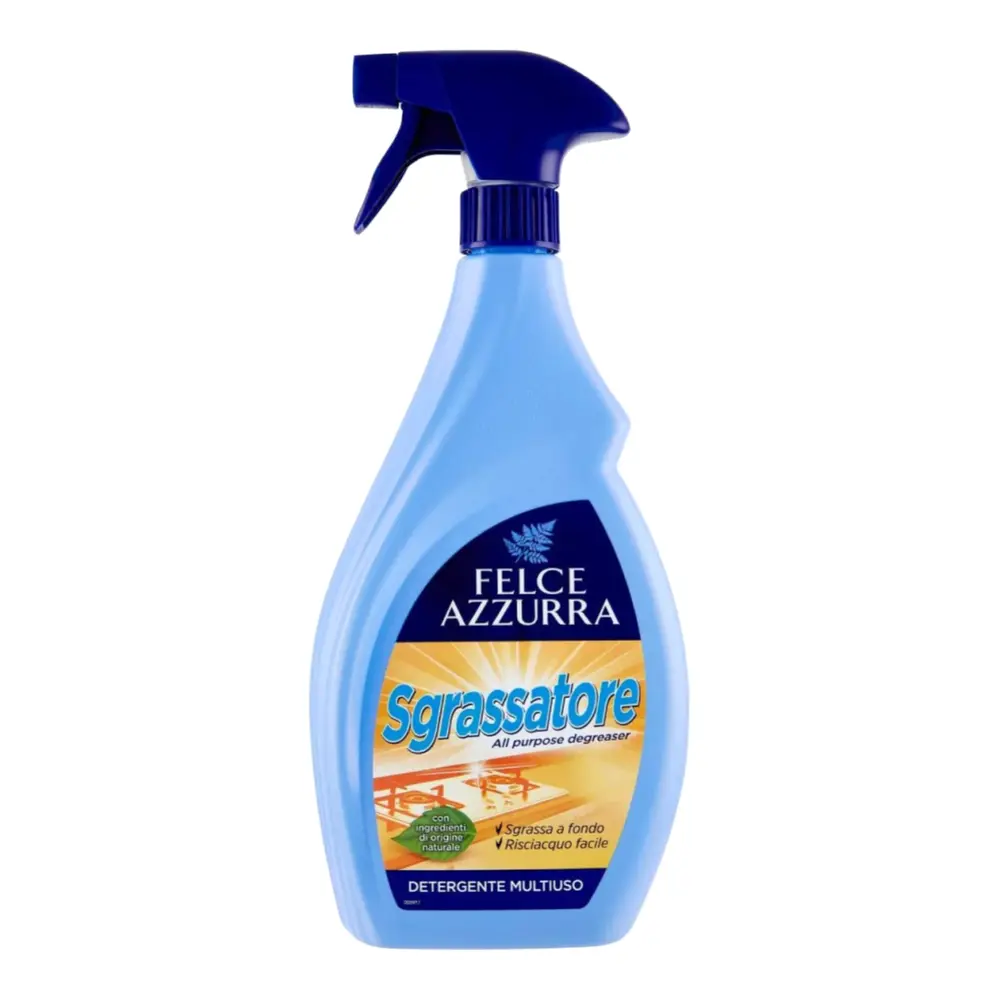 Nước Tẩy Rửa Đa Dụng Làm Sạch Dầu Mỡ, Detergente Multiuso, Sgrassatore (750ml) - FELCE AZZURRA