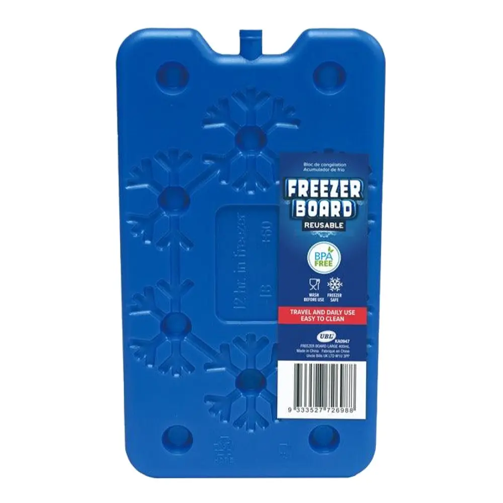 Túi Đá Giữ Lạnh Size Lớn, Freezer Board Large, BPA Free (400ml) - UNCLE BILLS