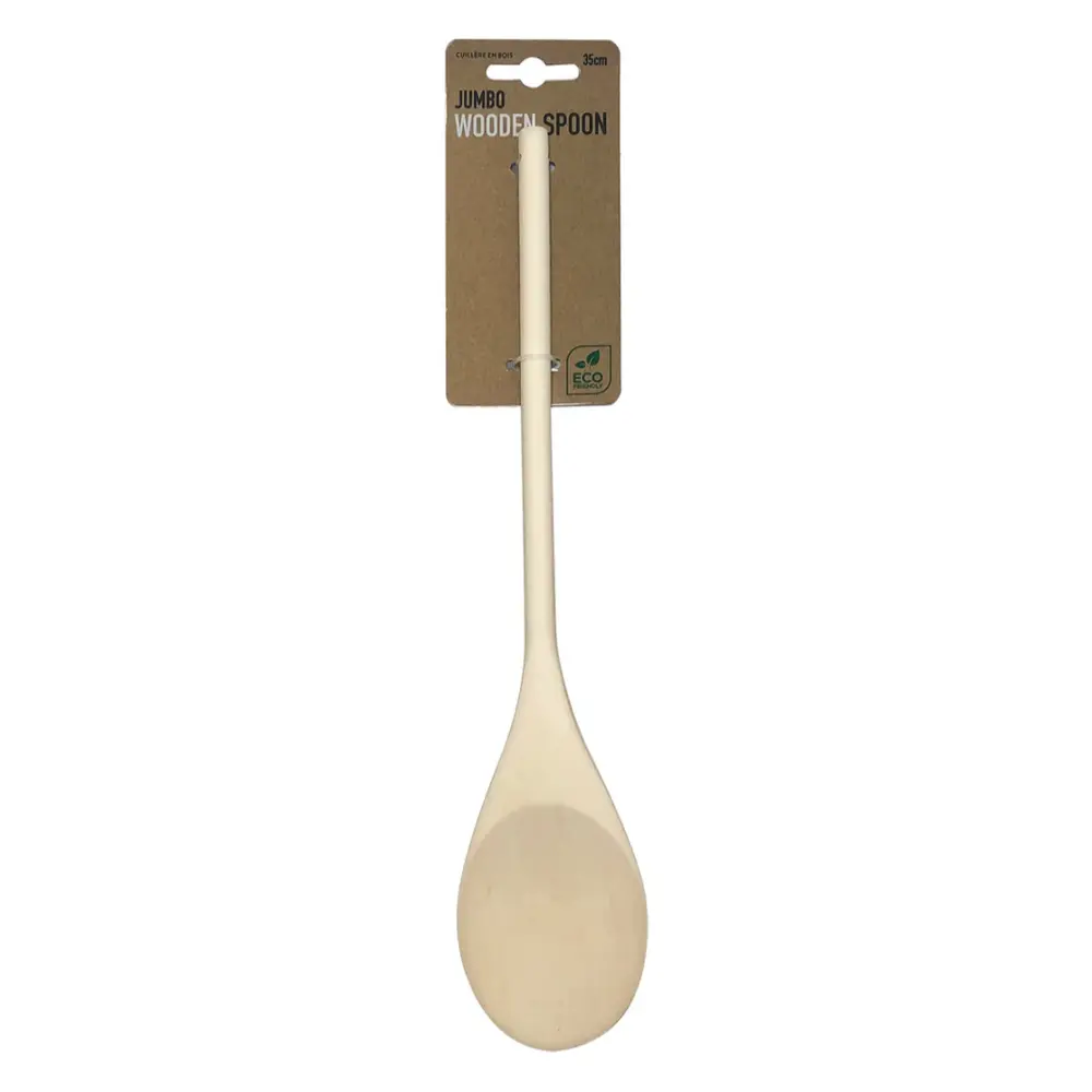 Muôi Gỗ Cỡ Lớn, Jumbo Wooden Spoon (35cm) - UNCLE BILLS