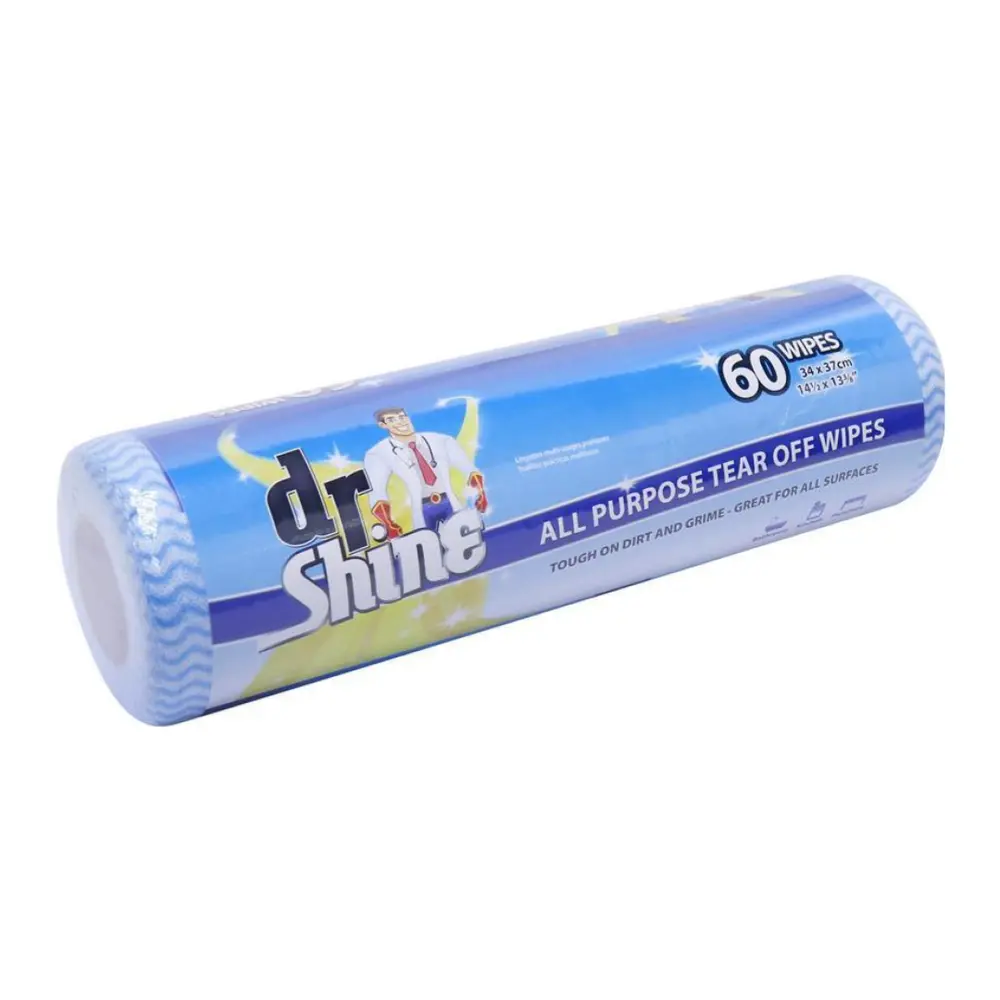 Khăn Lau Chùi Đa Năng, All Purpose Tear Off Wipes, 60 Tờ (34 x 37cm) - UNCLE BILLS