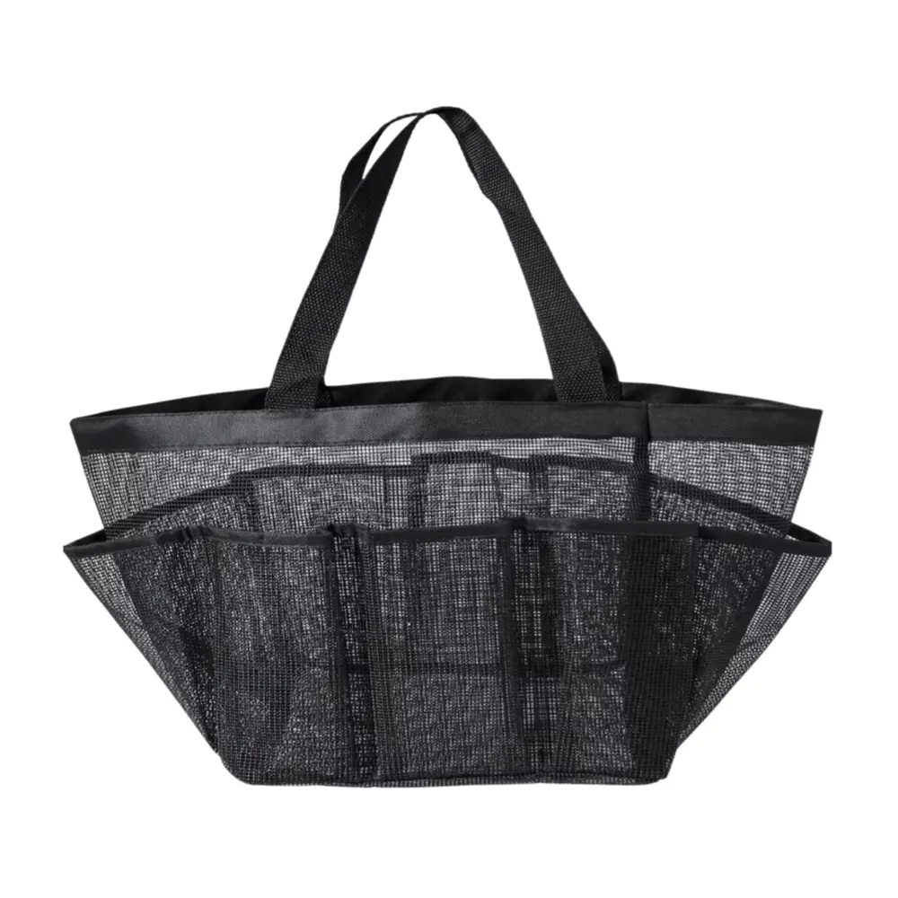 Túi Lưới 7 Ngăn Đựng Phụ Kiện Phòng Tắm, Mesh Shower Caddy Organizer (21 x 18 x 22cm) - UNCLE BILLS