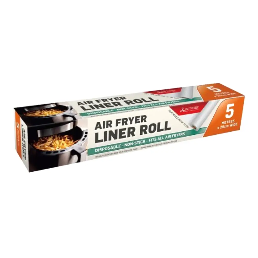 Giấy Lót Nồi Chiên Không Dầu, Air Fryer Liner Roll (5m x 25cm) - UNCLE BILLS