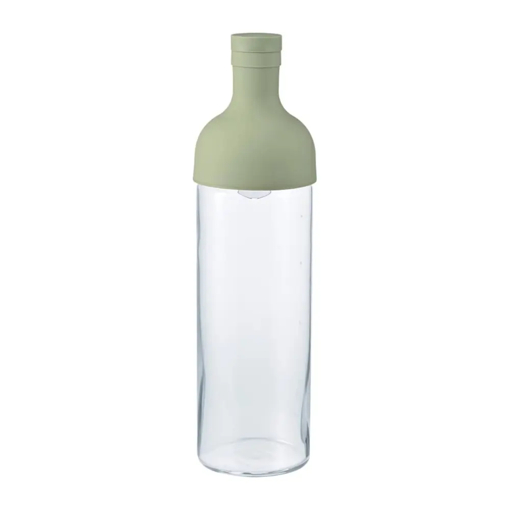 Bình Thủy Tinh Pha Trà Ủ Lạnh, Filter-in Bottle Cold Brew Tea, 750ml, FIB-75-SG (9 x 8.9 x 30.5cm) - HARIO