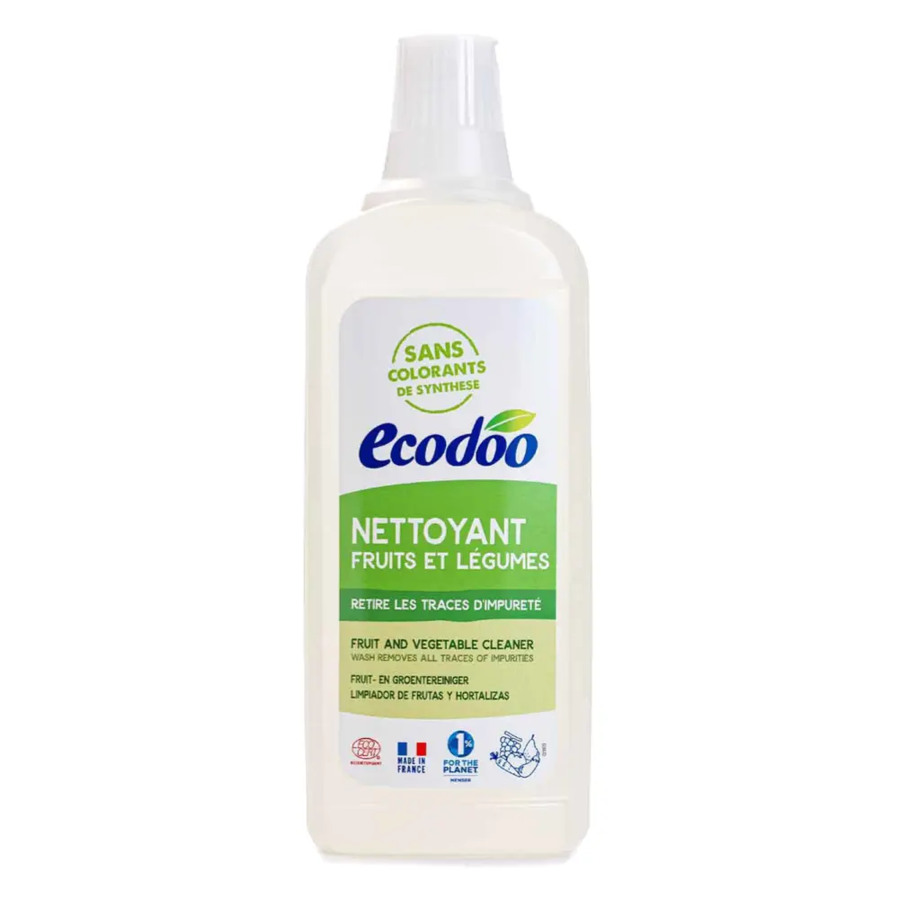Nước Rửa Rau Củ Sinh Học, Organic Fruit & Vegetable Cleaner (750ml) - ECODOO