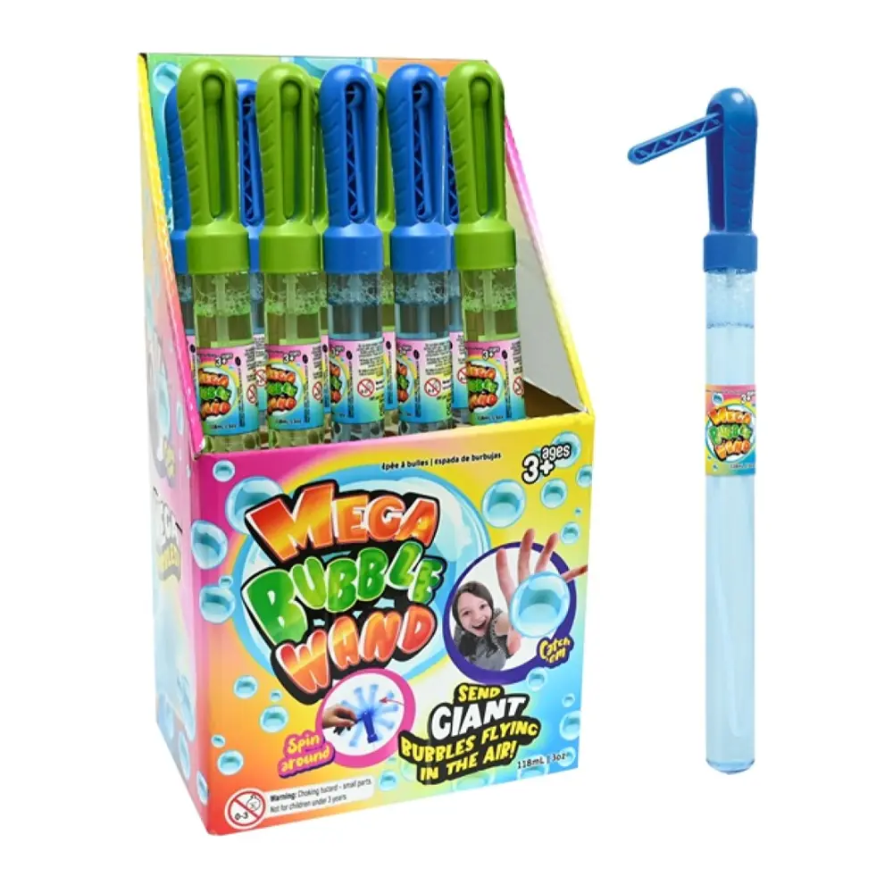 Đồ Chơi Thổi Bong Bóng Xà Phòng, Mega Bubble Wand, 3 oz (118ml) - UNCLE BILLS