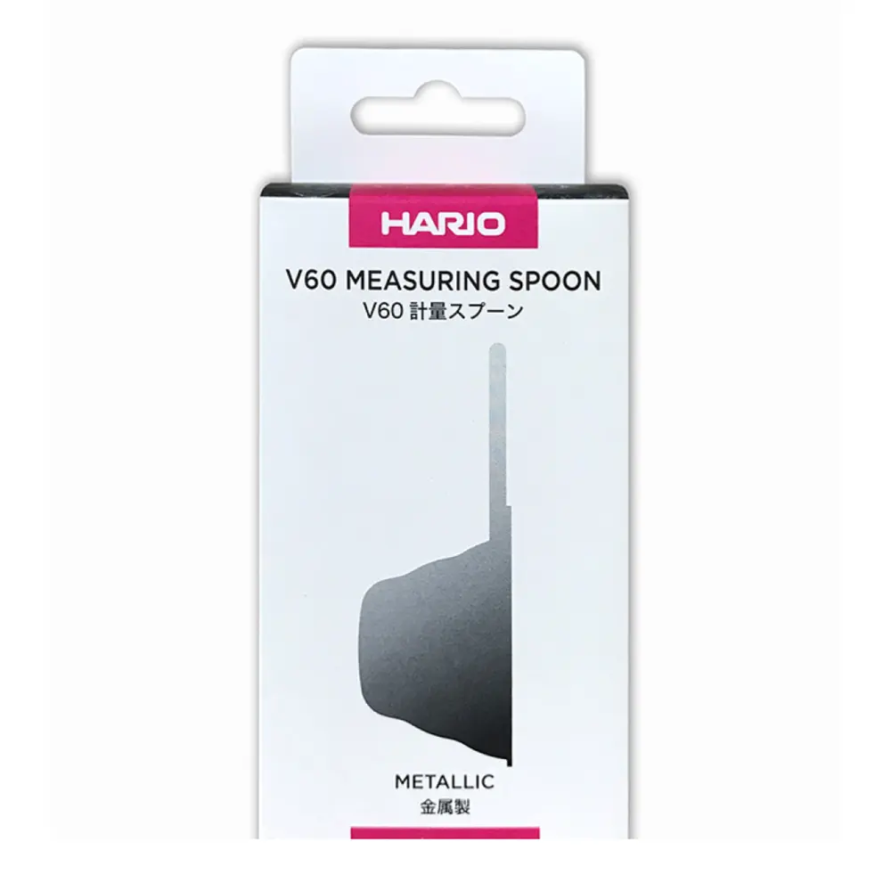 Muỗng Đo Lường Cà Phê Kim Loại, V60 Measuring Spoon, Metallic, M-12SV (12g) - HARIO