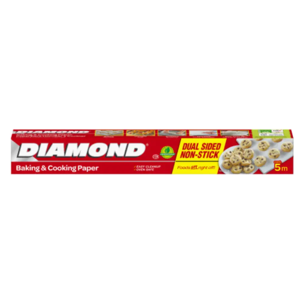 Giấy Nướng & Làm Bánh Chống Dính, Baking & Cooking Paper, Dual Sided Non-stick (30cm x 5m) - DIAMOND