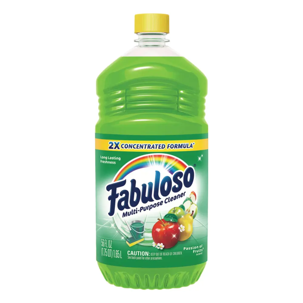 Nước Lau Chùi Đa Năng Hương Trái Cây, Multi-Purpose Cleaner, Passion of Fruits Scent, 56 fl oz (1.65L) - FABULOSO