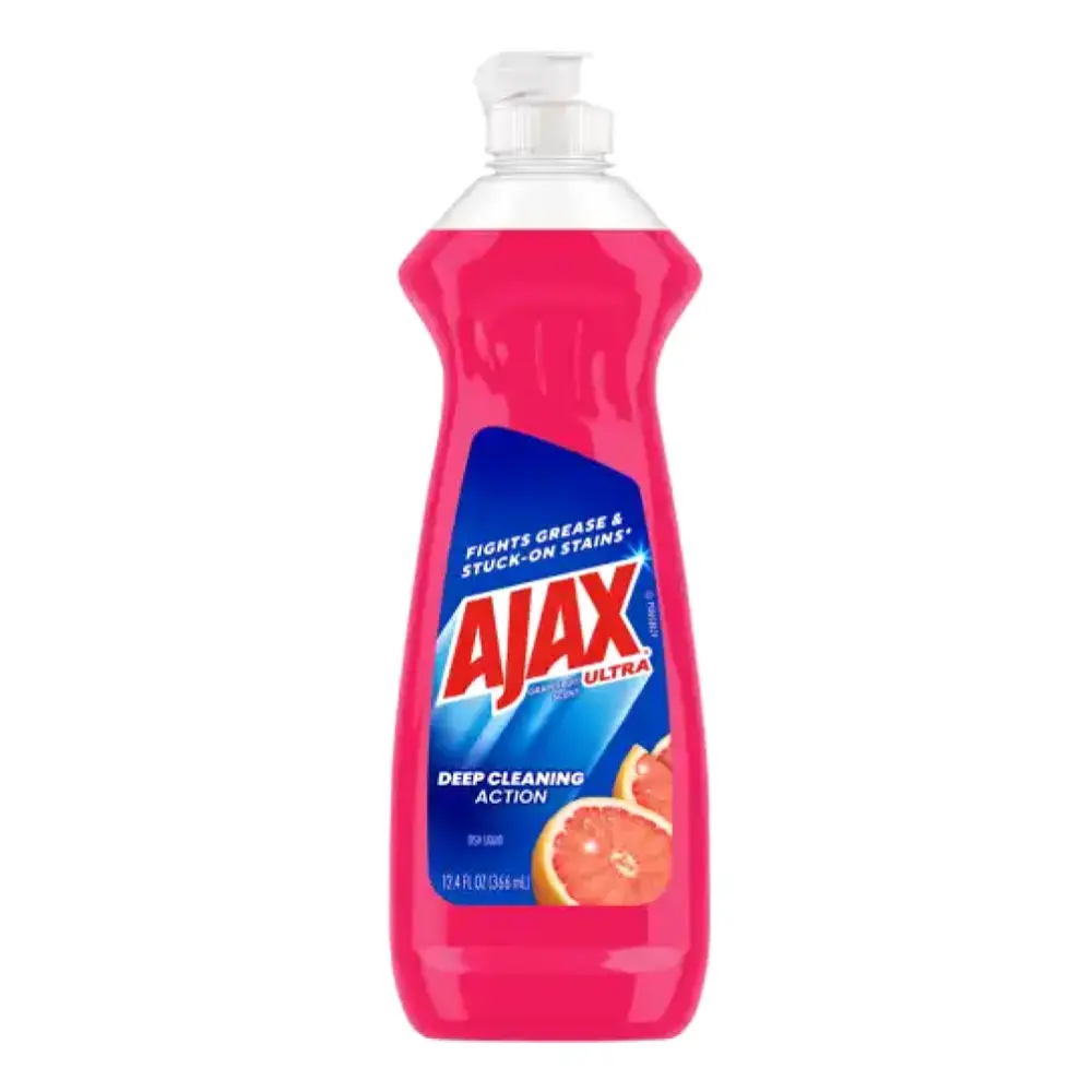 Nước Rửa Chén Hương Bưởi, Ultra Dish Liquid, Deep Cleaning Action, Grapefruit Scent, 12.4 fl oz (366ml) - AJAX