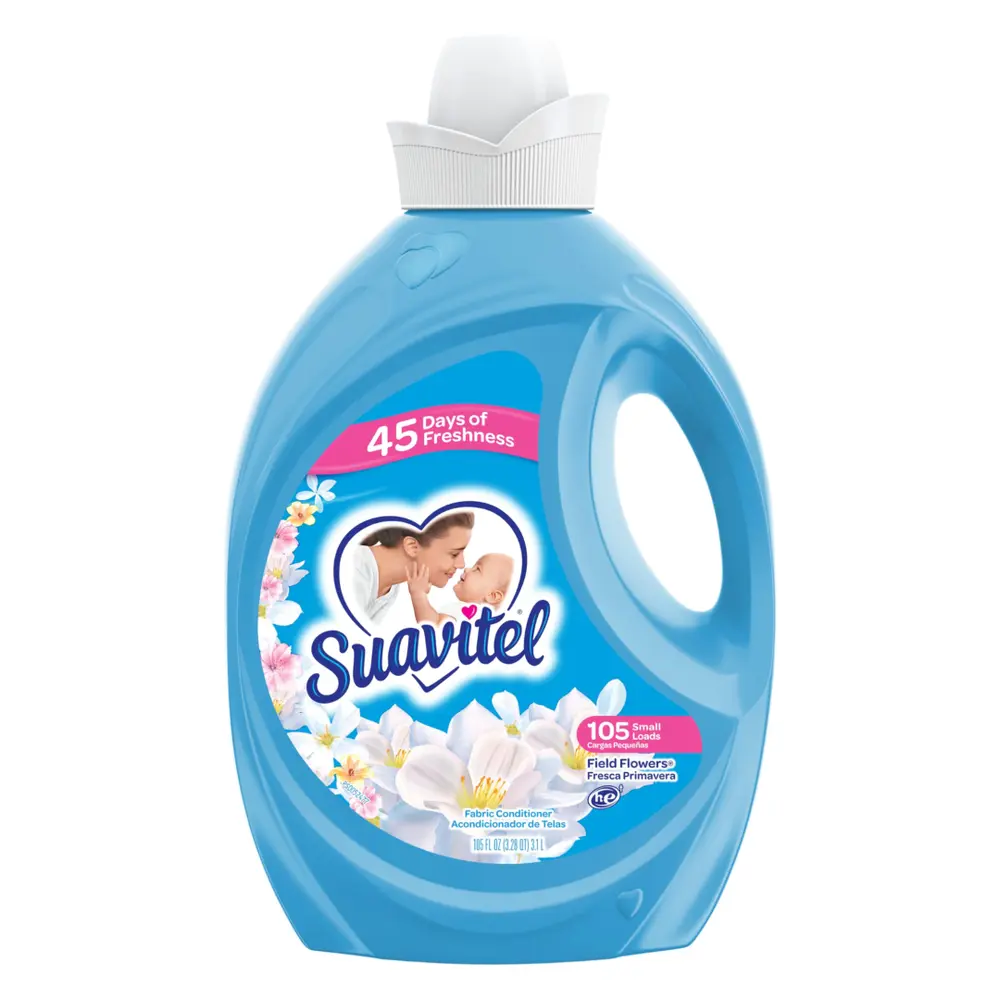 Nước Xả Làm Mềm Vải Hương Hoa Dại, Fabric Conditioner, Field Flowers, 105 Lần Giặt, 105 fl oz (3.1L) - SUAVITEL