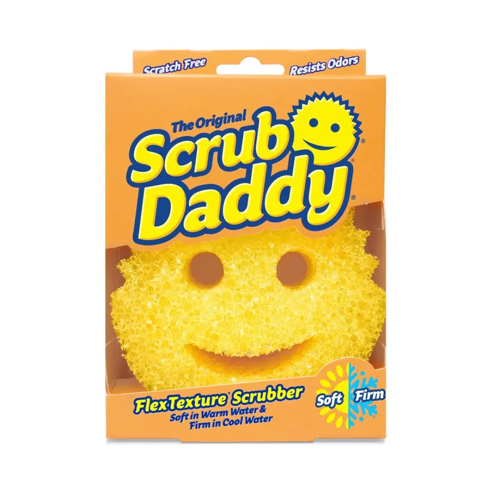 Miếng Bọt Biển Mặt Cười Lau Chùi Đa Năng Nguyên Bản, The Original FlexTexture Scrubber - SCRUB DADDY