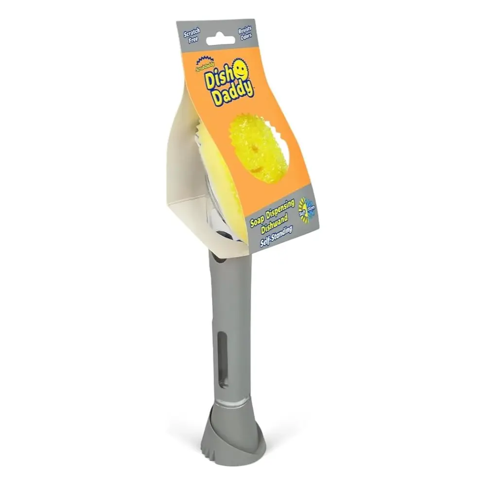 Cây Rửa Đa Năng, Dish Daddy, Self-Standing Soap Dispensing Dishwand - SCRUB DADDY