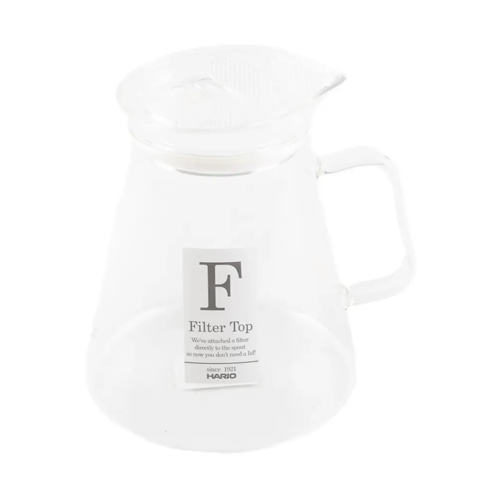 Bình Pha Trà Thủy Tinh Kèm Lưới Lọc, Tea Pot Clear with Filter Top, FNC-45-T (450ml) - HARIO