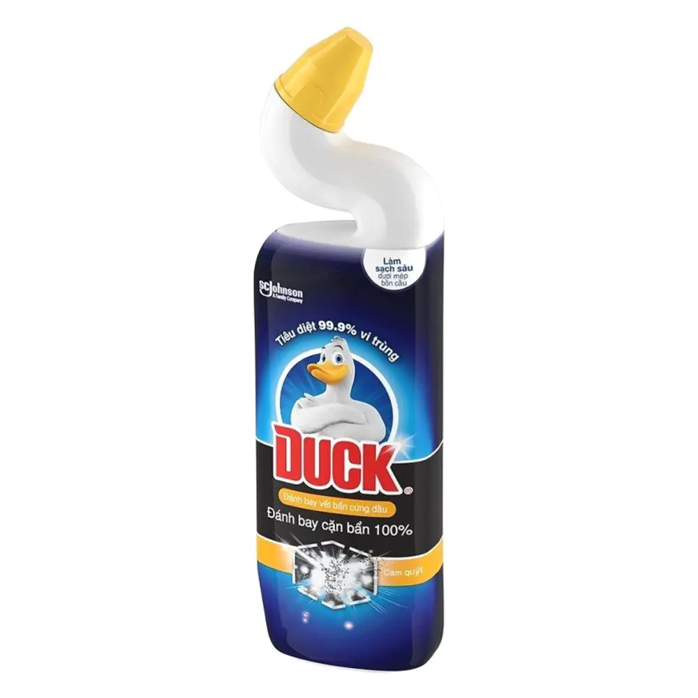 Nước Tẩy Đánh Bay Cặn Bẩn Hương Cam Quýt, Toilet & Bathroom Cleaner, Citrus Burst (900ml) - DUCK