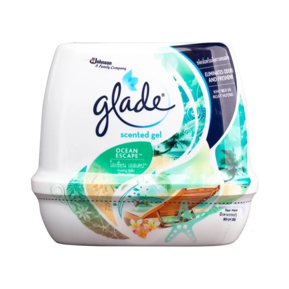 Sáp Thơm Hương Biển Phiêu Bồng, Scented Gel, Ocean Escape (180g) - GLADE