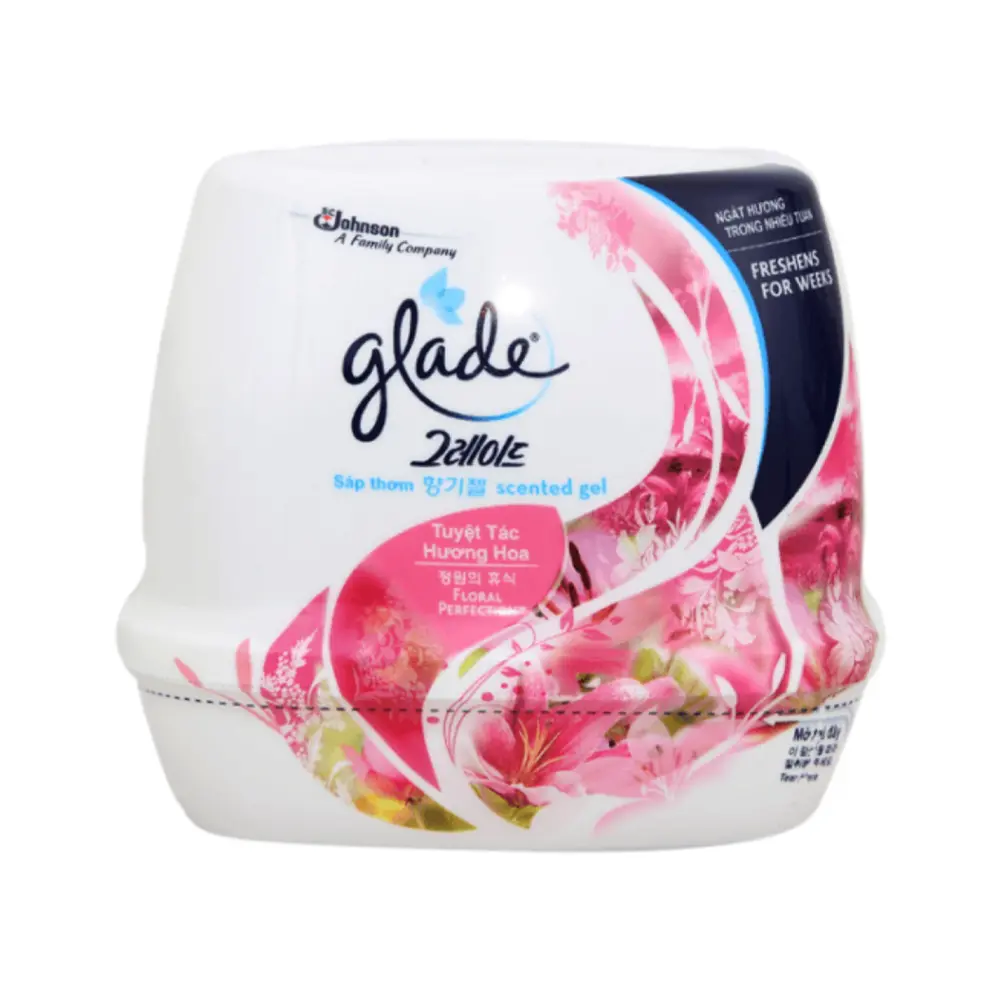 Sáp Thơm Tuyệt Tác Hương Hoa, Scented Gel, Floral Perfection (180g) - GLADE