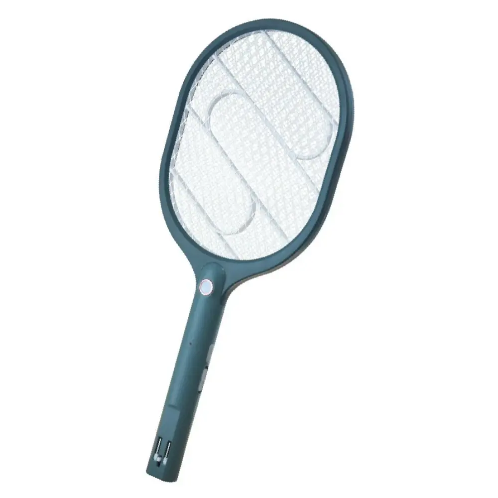 Vợt Muỗi Màu Xanh Trắng, Rechargeable Mosquito Racket with Lithium Battery, Blue White, 220V - DIEN QUANG