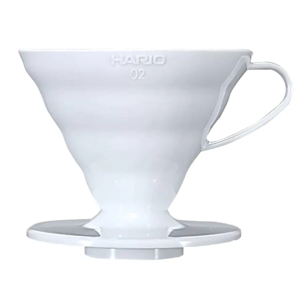 Phễu Pha Cà Phê Màu Trắng, V60 Coffee Dripper, VDR-02-W (122 x 125 x 110mm) - HARIO