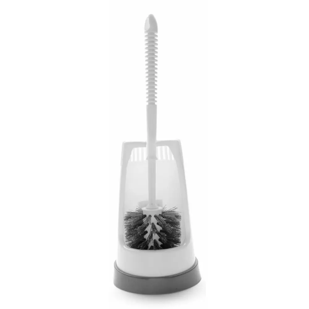 Cây Cọ Chà Vệ Sinh Bồn Cầu Kèm Hộp Đựng Đứng (Nhiều Màu), Toilet Brush with Holder - UNCLE BILLS