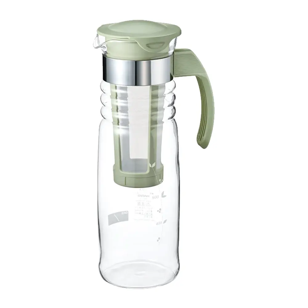 Bình Pha Trà & Cà Phê Ủ Lạnh, Cold Brewed Tea Pot, 1200ml, HCC-12SG (13.3 x 9.7 x 29.9cm) - HARIO