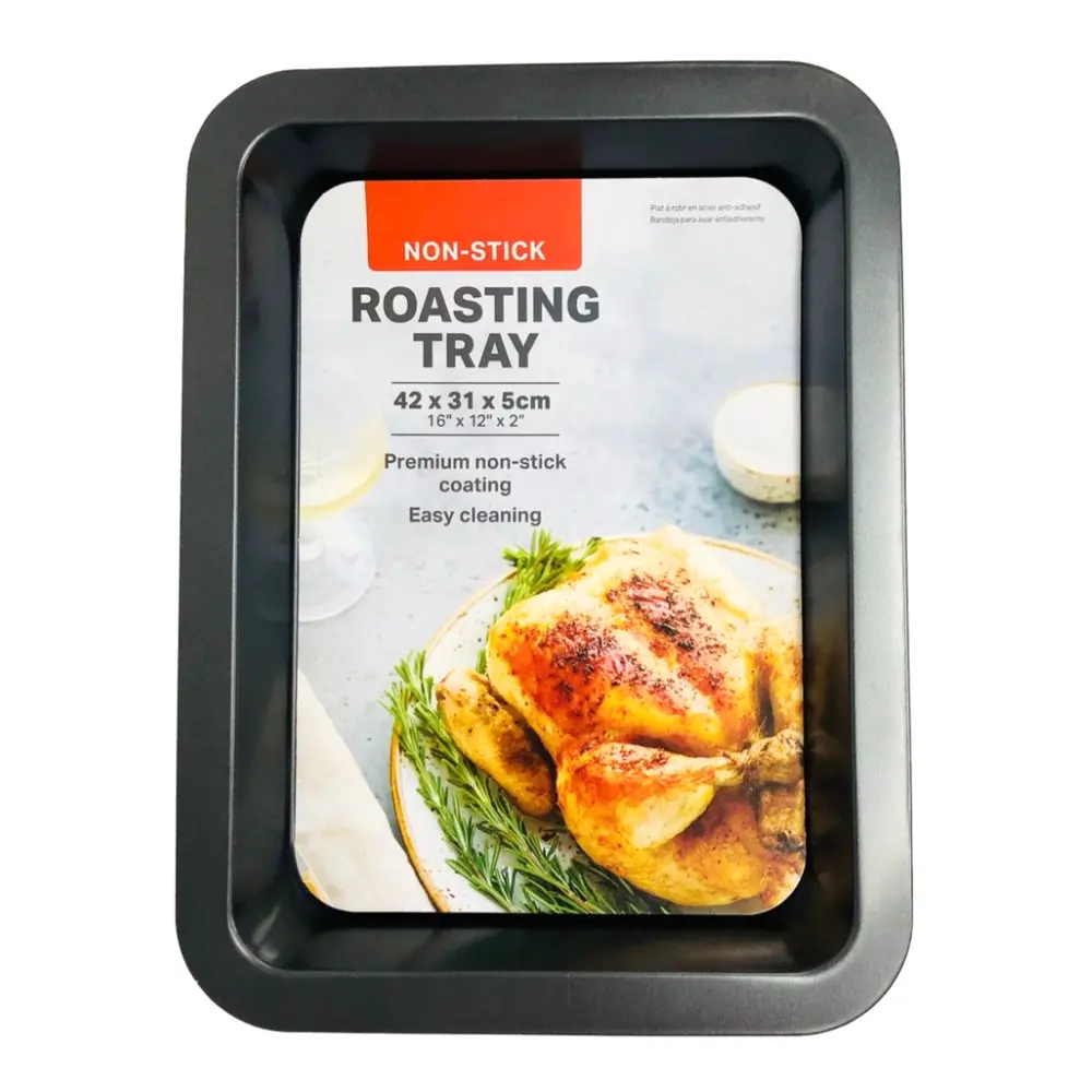Khay Nướng Không Dính, Non-Stick Roasting Tray (42 x 31 x 5cm) - UNCLE BILLS