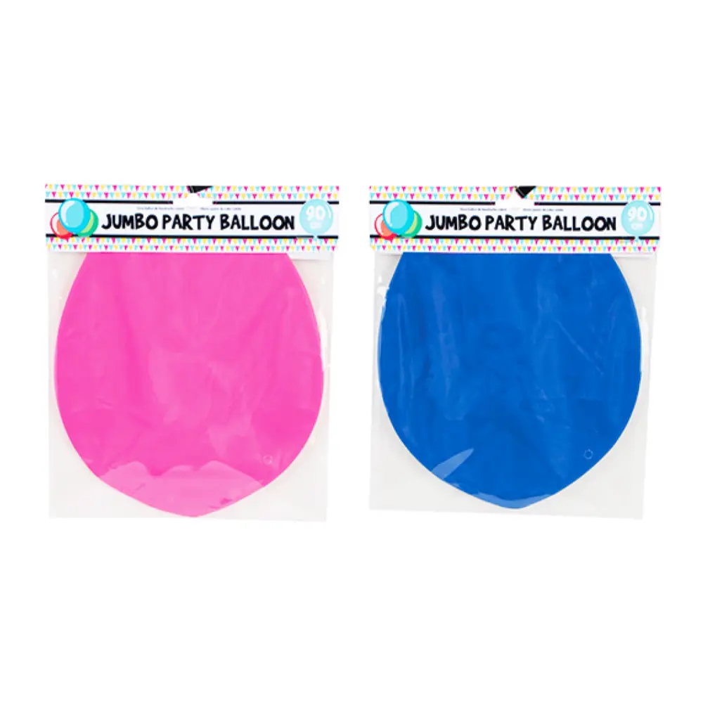 Bong Bóng Cỡ Lớn (Nhiều Màu), Jumbo Party Balloon Solid Colour, 1 Cái (90cm) - UNCLE BILLS