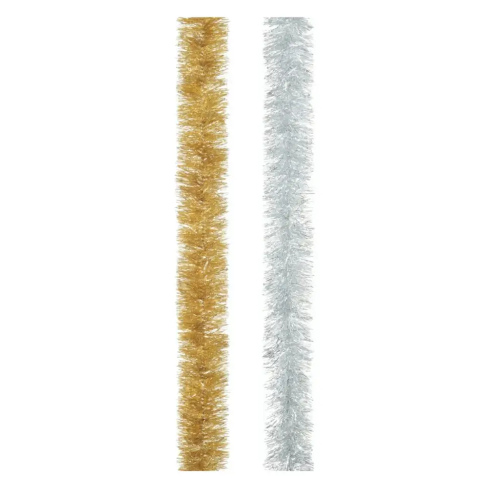 Dây Kim Tuyến Trang Trí Giáng Sinh Màu Kim Loại (Nhiều Mẫu), Metallic Fine Cut Christmas Tinsel (2m) - UNCLE BILLS