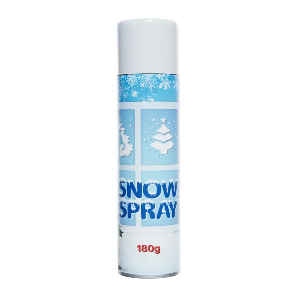 Bình Xịt Phun Tuyết, Christmas White Snow Spray Can (180g) - UNCLE BILLS