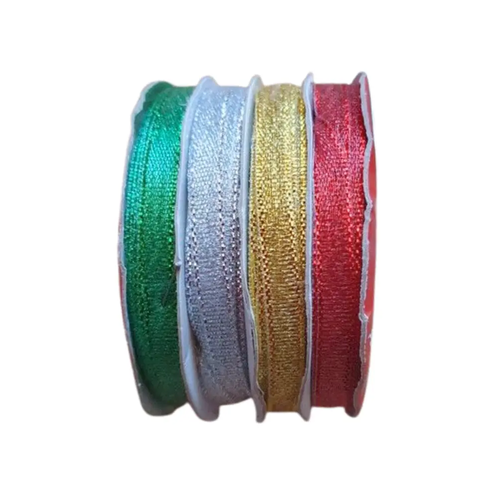 Cuộn Dây Trang Trí Gói Quà Màu Kim Loại, Metallic Gift String, 4 Màu (6m) - UNCLE BILLS