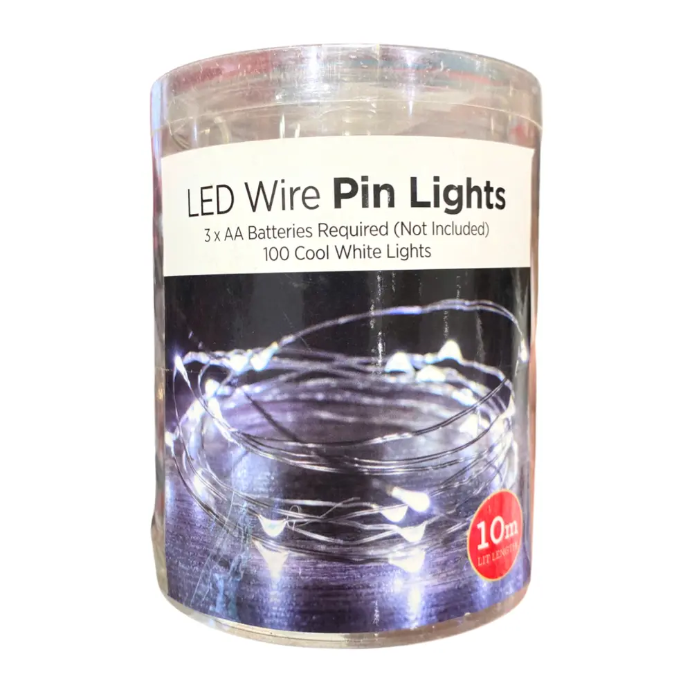 Dây Đèn Led Đom Đóm (Nhiều Mẫu), LED Wire Pin Lights, 100 Lights (10m) - UNCLE BILLS