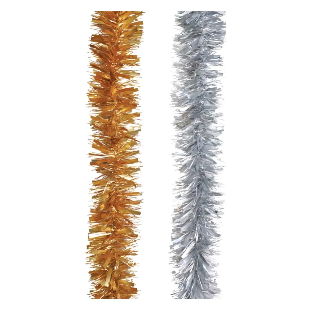 Dây Kim Tuyến Trang Trí Giáng Sinh (Nhiều Màu), Wide Cut Christmas Tinsel (2m) - UNCLE BILLS