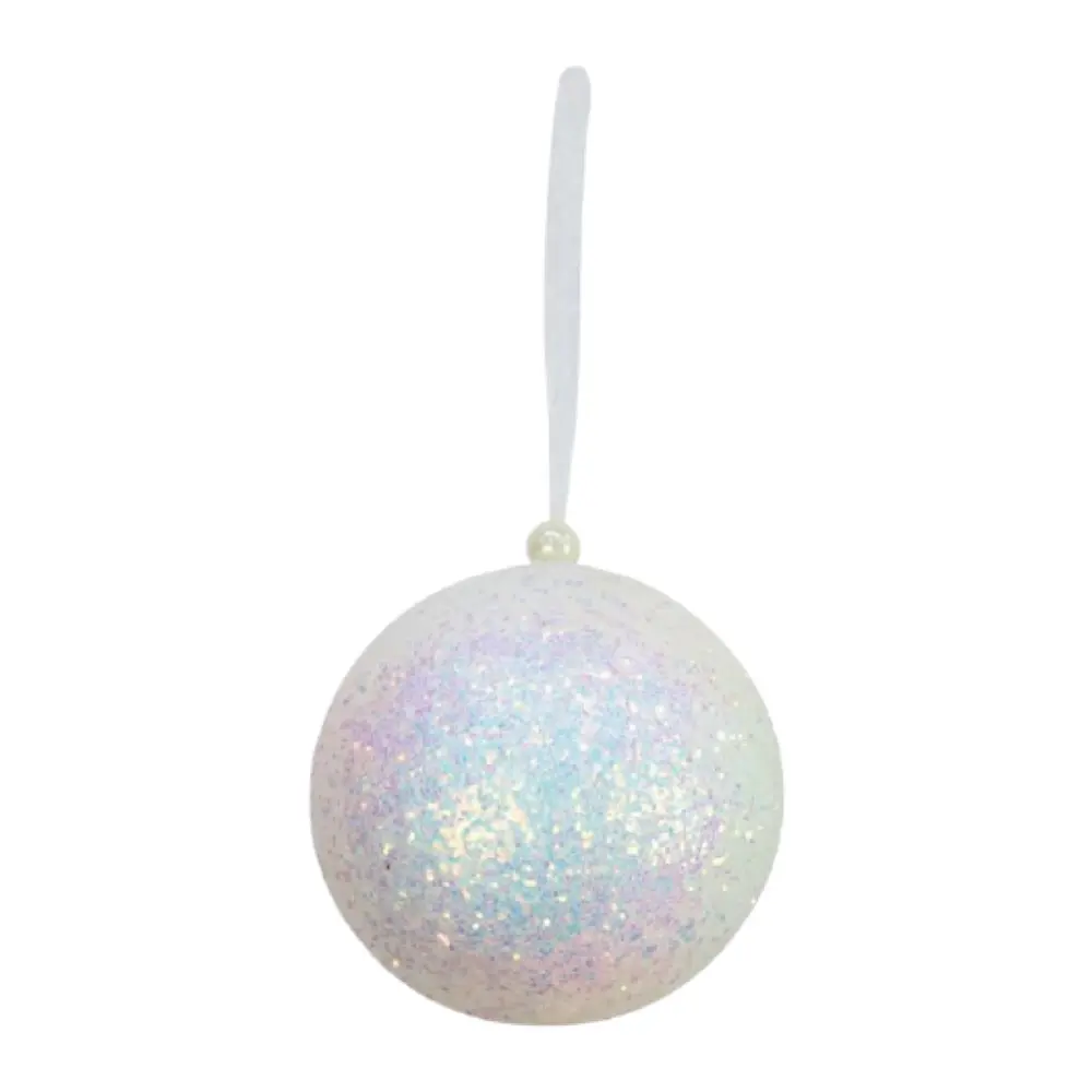 Trái Châu Treo Cây Thông Noel Lấp Lánh, Sparkle Christmas Bauble (100mm) - UNCLE BILLS