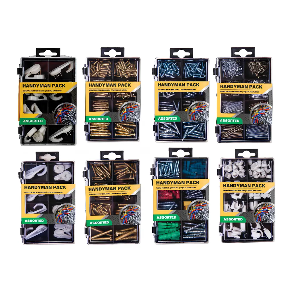 Đinh Ốc Móc Treo (Nhiều Mẫu), Hardware Handyman Pack Assorted - UNCLE BILLS