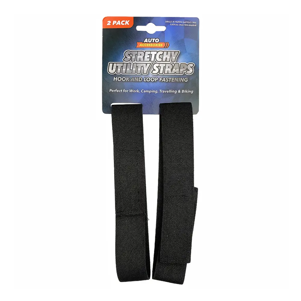 Đai Ràng Đồ Co Giãn, Auto Accessories, Stretchy Utility Straps, 2 Cái (45cm) - UNCLE BILLS