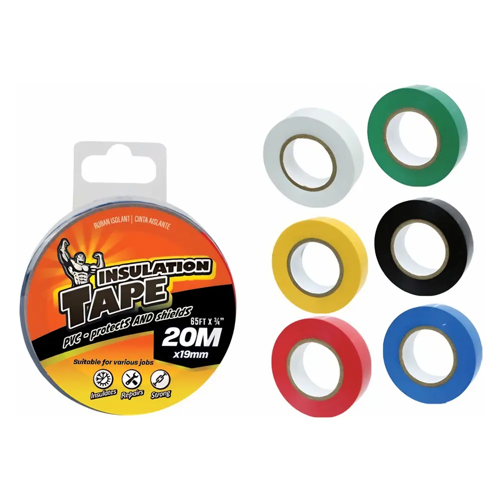 Băng Keo Cách Nhiệt & Điện (Nhiều Mẫu), Insulating Tape (20m x 19mm) - UNCLE BILLS