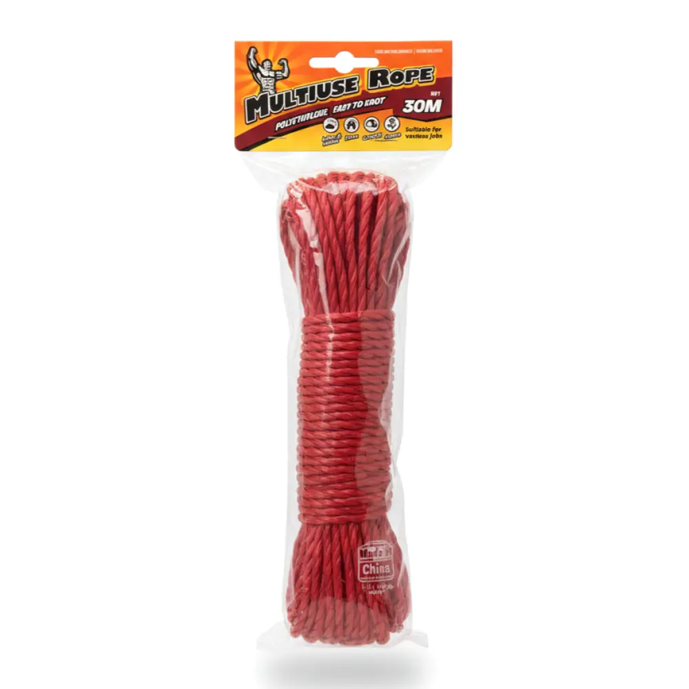 Dây Thừng Nhựa Đa Năng (Nhiều Mẫu), Polyethylene Multi-Use Rope (30m) - UNCLE BILLS