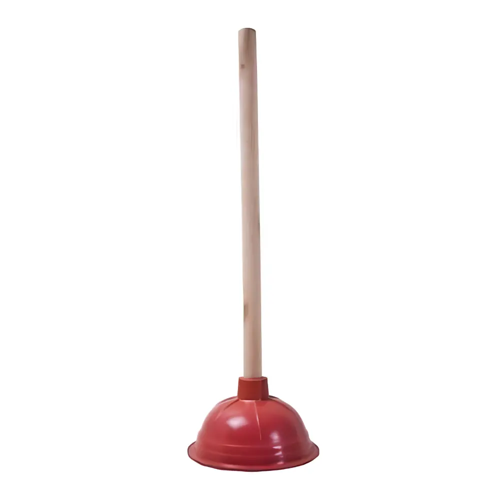 Cây Pittong Thông Tắc Bồn Cầu Cao Su, Rubber Toilet Plunger (42cm) - UNCLE BILLS