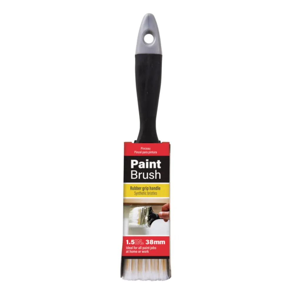 Cọ Sơn Cán Cao Su, Paint Brush with Rubber Grip Handle & Synthetic Bristles (38mm) - UNCLE BILLS