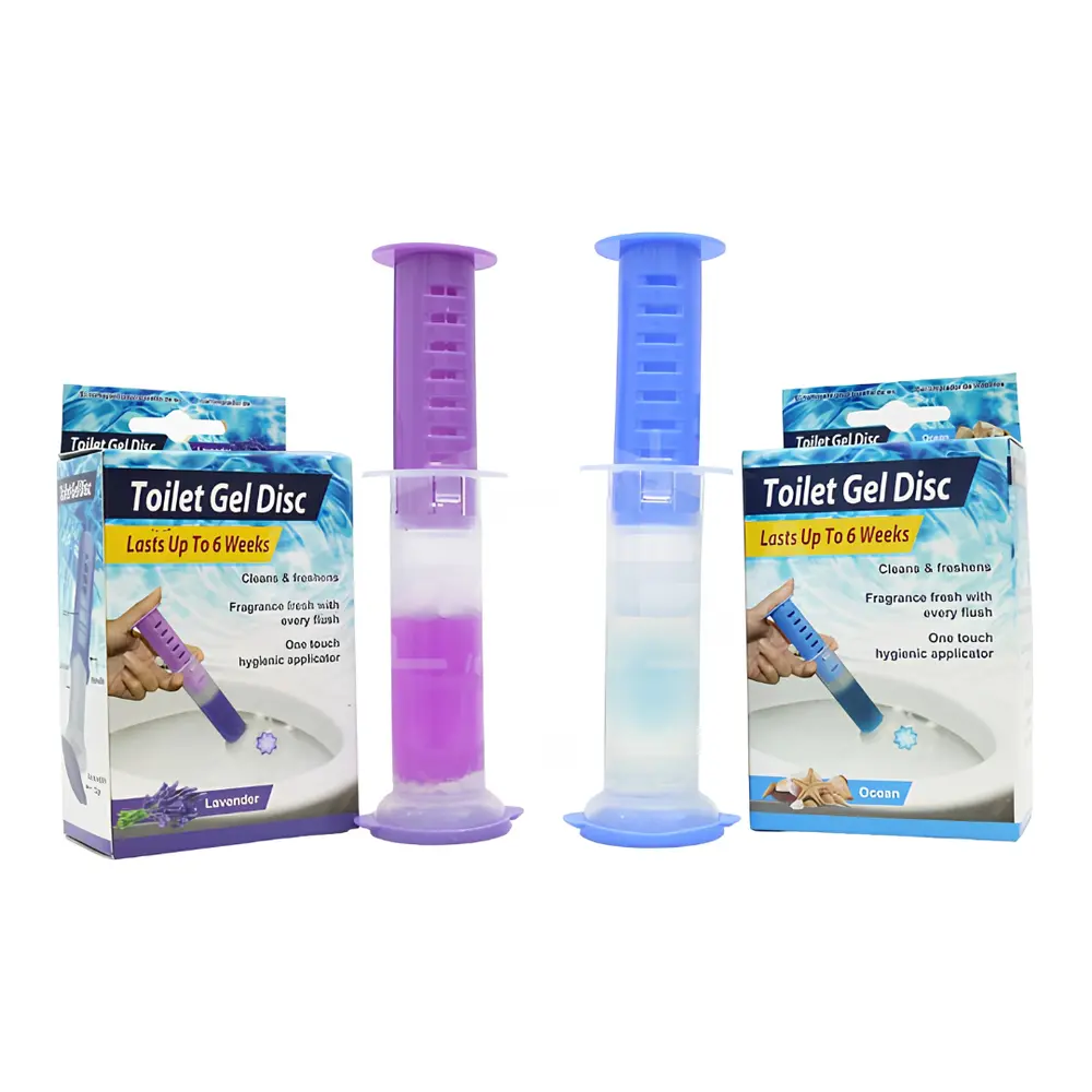 Gel Tẩy Rửa Bồn Cầu Hương Biển/Hoa Oải Hương, Toilet Cleaning Gel Disc, 6 Đĩa - UNCLE BILLS