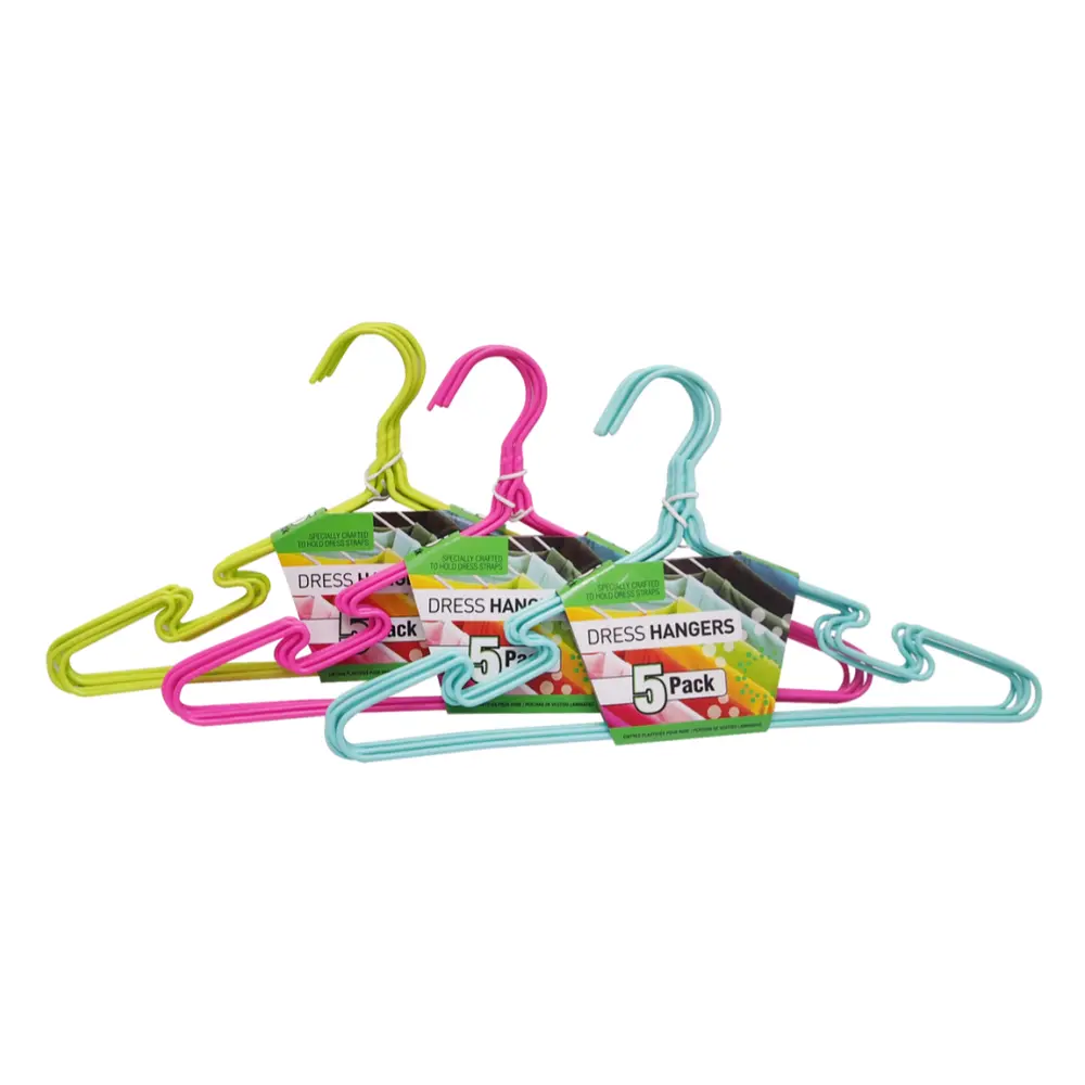 Móc Áo (Nhiều Mẫu), Laminated Dress Hangers, 5 Cái - UNCLE BILLS