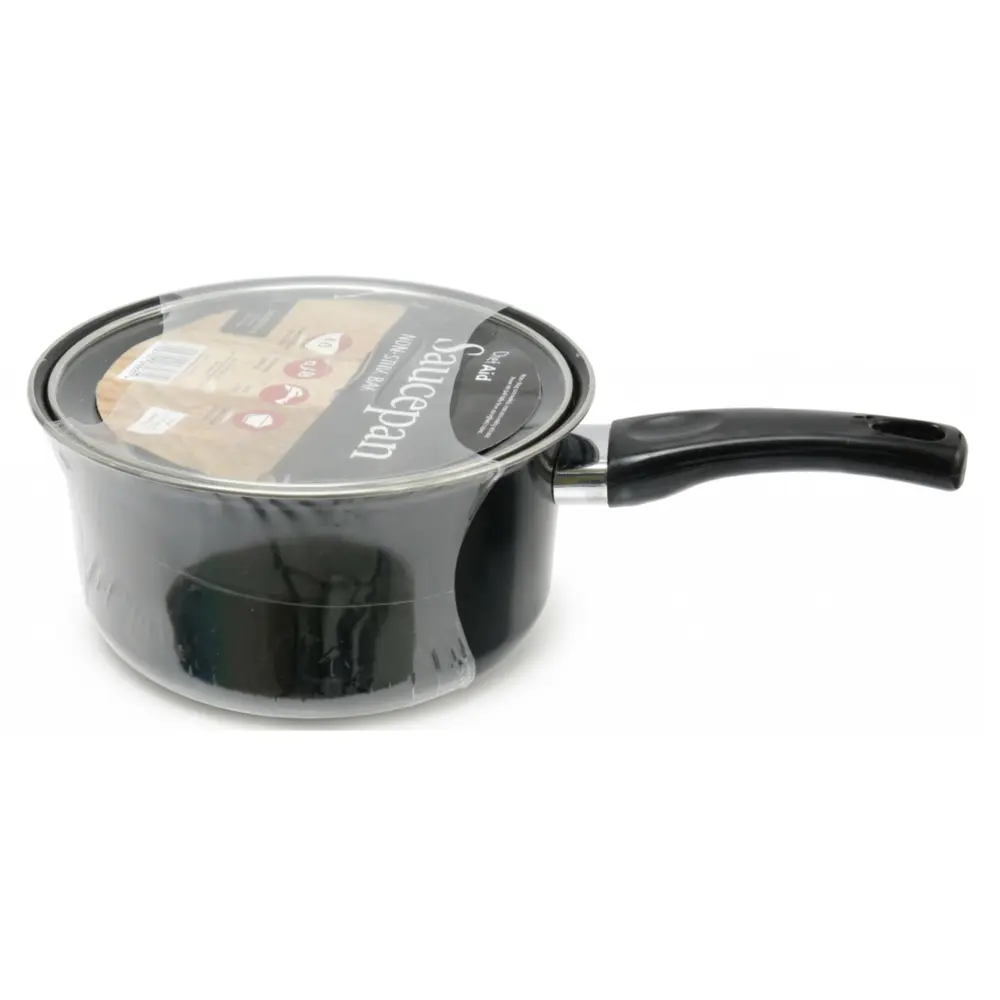 Chảo Sốt Không Dính, Non-Stick Sauce Pan with Glass Lid (2.2L) - UNCLE BILLS
