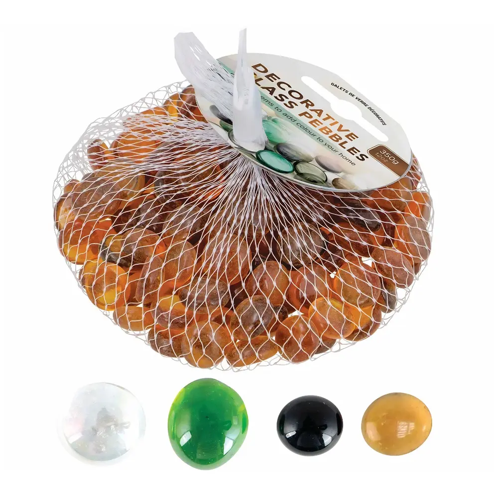 Sỏi Thủy Tinh Trang Trí Bình Hoa (Nhiều Mẫu), Glass Pebbles for Vase (350g) - UNCLE BILLS