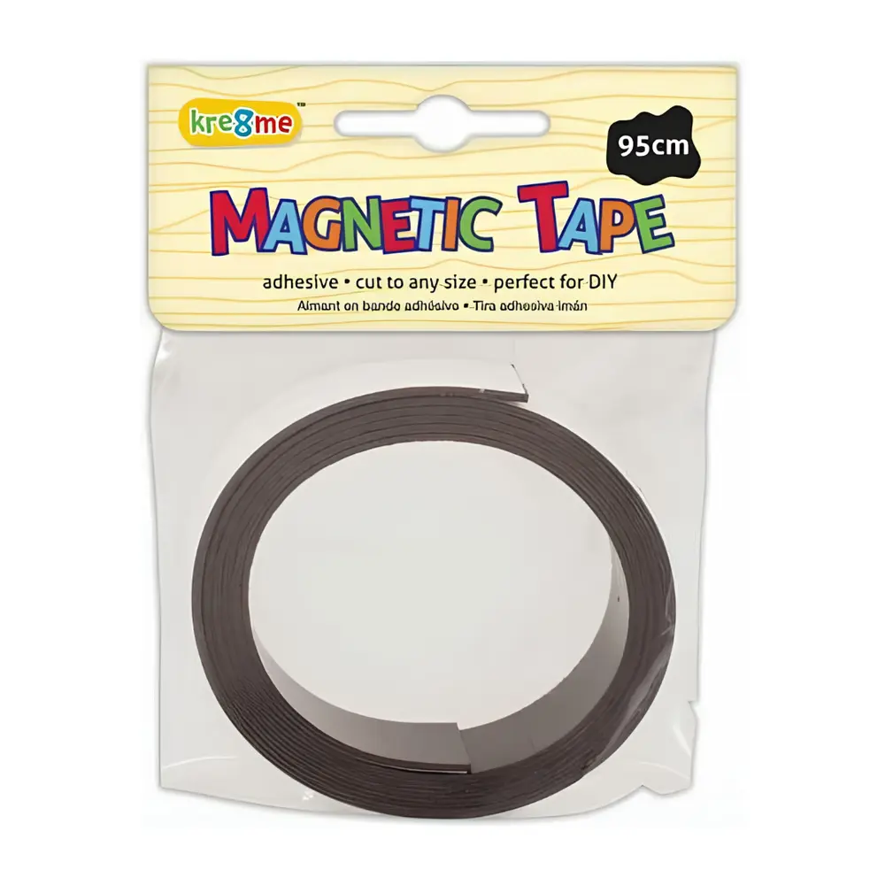 Băng Keo Nam Châm, Kre8me, Magnetic Tape, Magnet Adhesive Strip (95cm x 19mm) - UNCLE BILLS