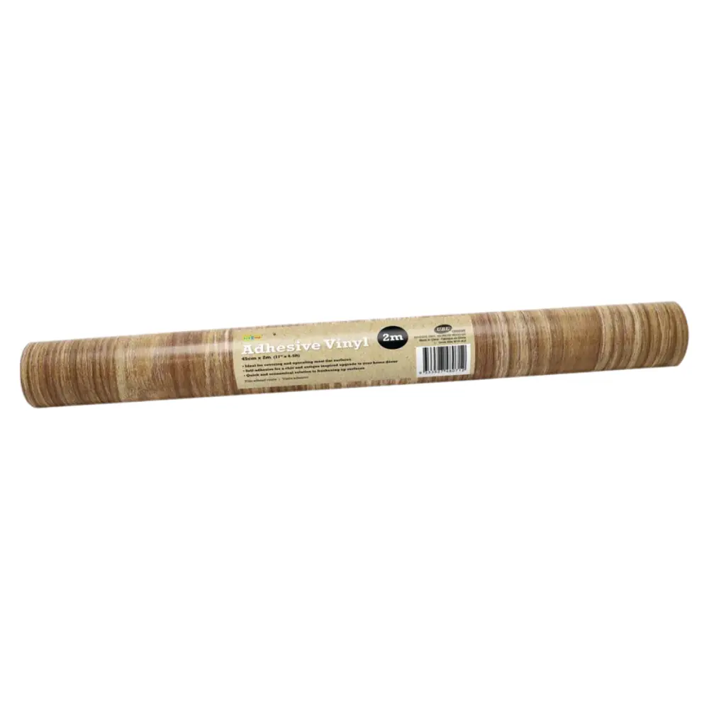 Tấm Dán Vinyl Vân Gỗ, Wood Adhesive Vinyl (45cm x 2m) - UNCLE BILLS
