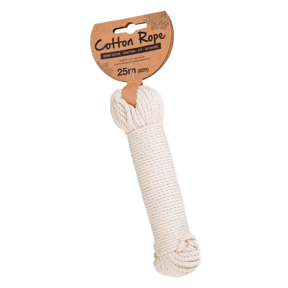 Dây Thừng Vải Đa Năng, Multi-Purpose Cotton Rope (25m) - UNCLE BILLS