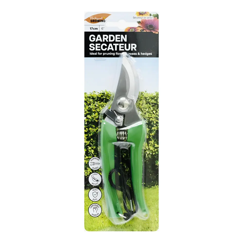 Kéo Cắt Cành Tỉa Cây, Backyard Growing, Garden Secateur (17cm) - UNCLE BILLS