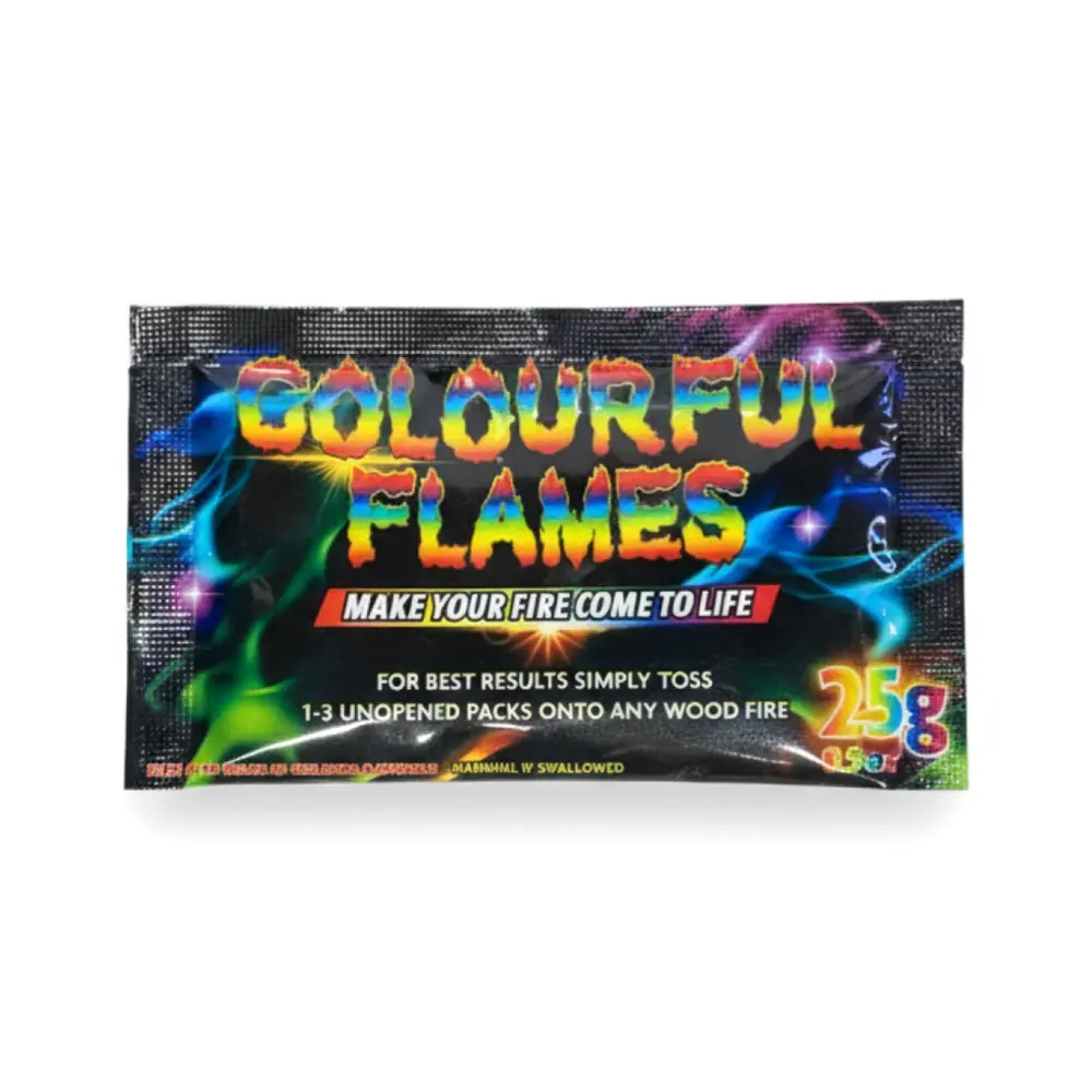 Chất Tạo Màu Cho Lửa Trại, Colourful Flames for Camping, 0.9 oz (25g) - UNCLE BILLS