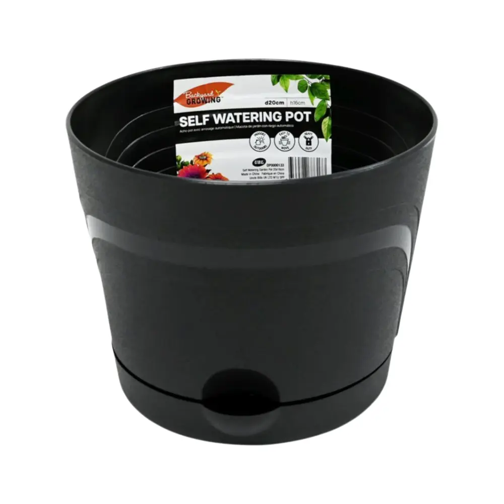 Chậu Cây Tự Tưới, Backyard Growing, Self Watering Garden Pot (20 x 16cm) - UNCLE BILLS